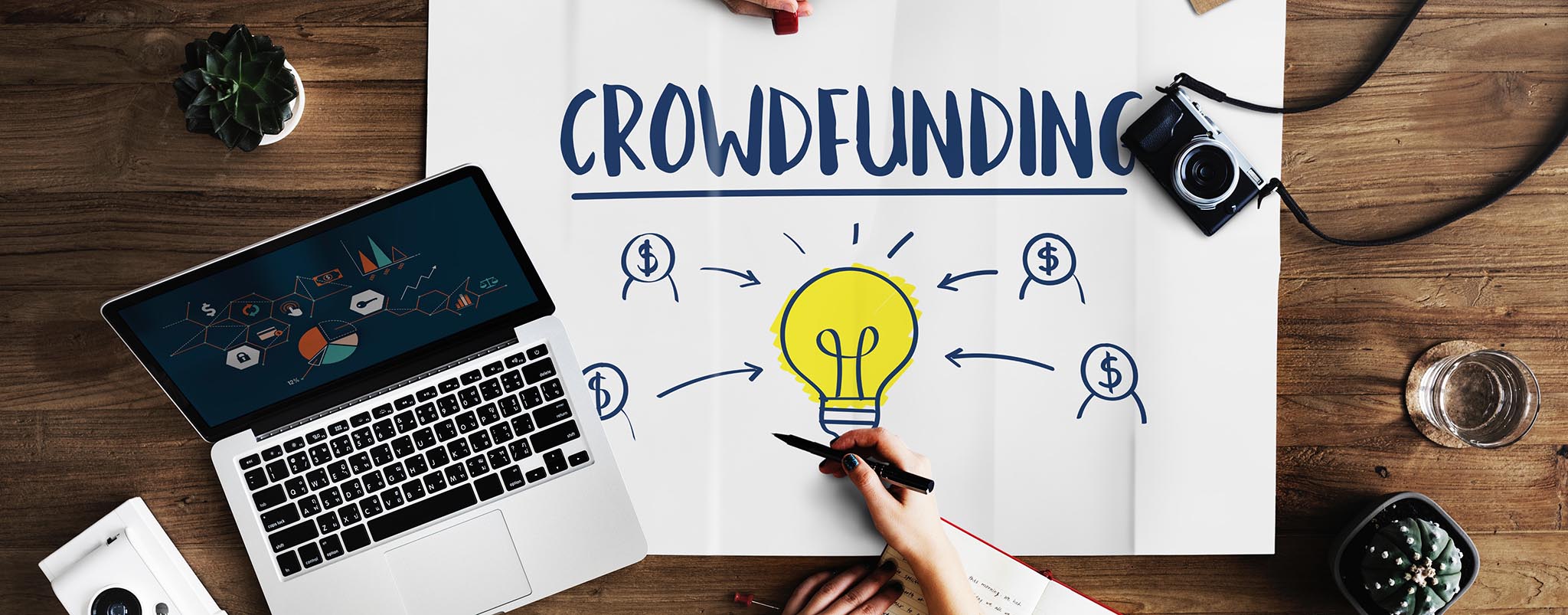 Geld lenen en uitlenen via crowdfunding